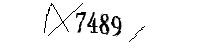 以下に文字と数字を入力してください