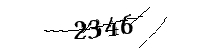 以下に文字と数字を入力してください