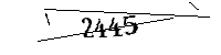 以下に文字と数字を入力してください