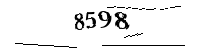 Please enter the numbers below
