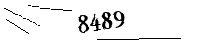 Please enter the numbers below
