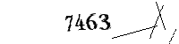 以下に文字と数字を入力してください