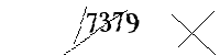 以下に文字と数字を入力してください
