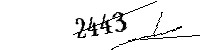 以下に文字と数字を入力してください