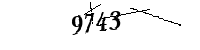 以下に文字と数字を入力してください