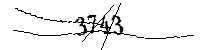 以下に文字と数字を入力してください