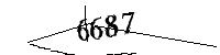 以下に文字と数字を入力してください