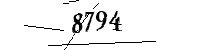 Please enter the numbers below
