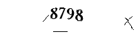 Please enter the numbers below