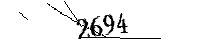 Please enter the numbers below