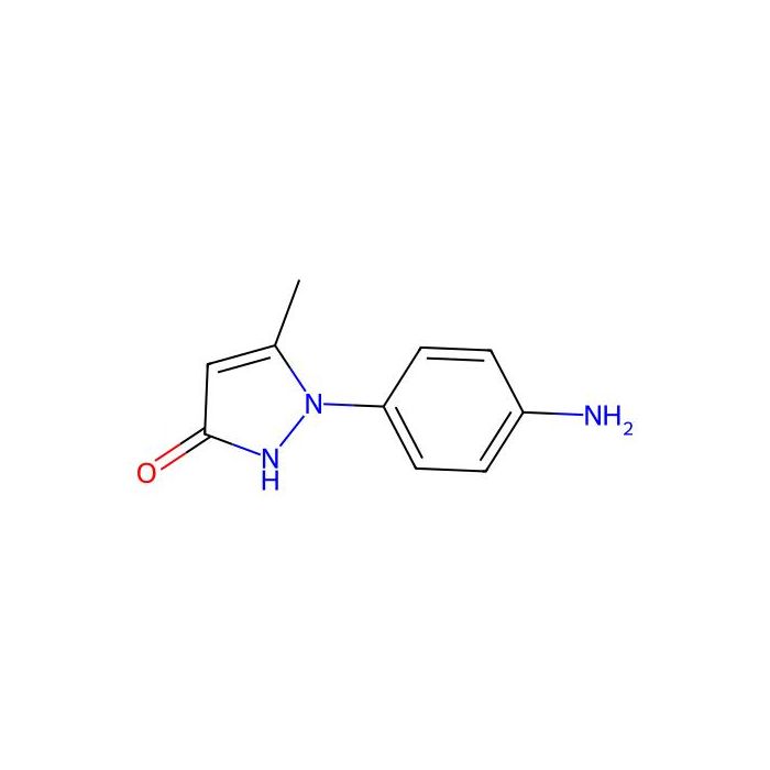 1-(4-Aminophenyl)-5-methyl-1,2-dihydro-3H-pyrazol-3-one - ≥95% CAS No(114306-97-7) by Aladdin Scientific