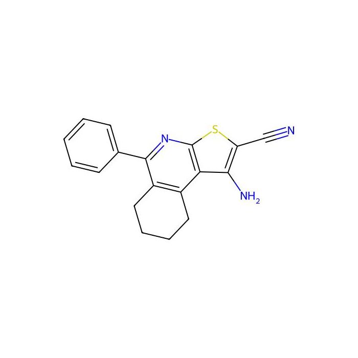 1-Amino-5-phenyl-6,7,8,9-tetrahydrothieno[2,3-c]isoquinoline-2-carbonitrile - ≥90% CAS No(296878-08-5) by Aladdin Scientific