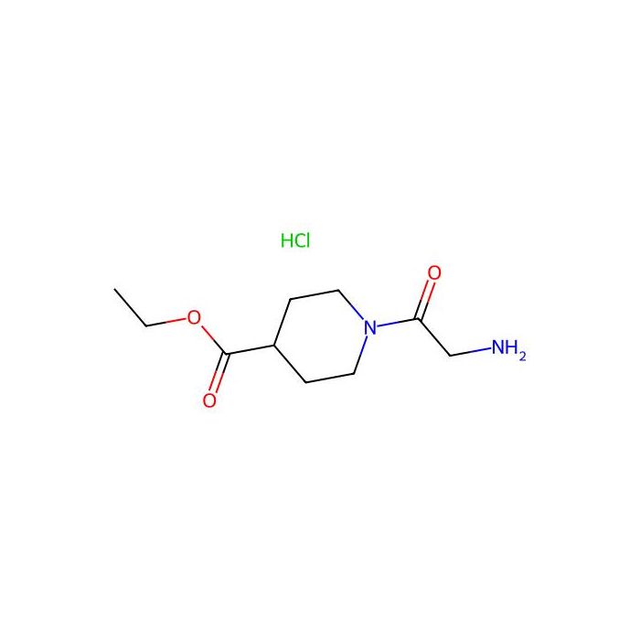 1-(2-Amino-acetyl)-piperidine-4-carboxylic acid ethyl ester hydrochloride - ≥97% CAS No(345954-49-6) by Aladdin Scientific