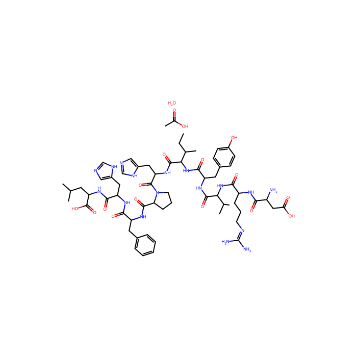 Angiotensin I human acetate salt hydrate - ≥97% CAS No(70937-97-2) by Aladdin Scientific