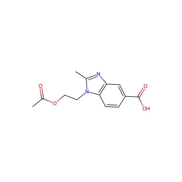 1-(2-Acetoxyethyl)-2-methyl-1h-benzoimidazole-5-carboxylic acid - ≥95% CAS No(282091-90-1) by Aladdin Scientific