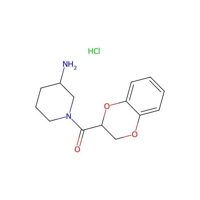(3-Aminopiperidin-1-yl)(2,3-dihydrobenzo[b][1,4]dioxin-2-yl)methanone hydrochloride - ≥95% CAS No(1353988-05-2) by Aladdin Scientific