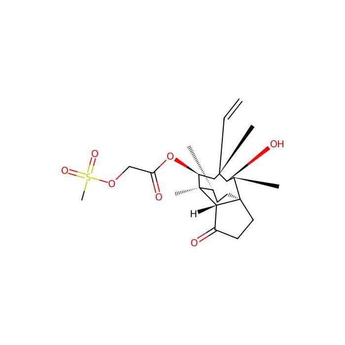 (3aS,4R,5S,6S,8R,9R,9aR,10R)-6-Ethenyl-5-hydroxy-4,6,9,10-tetramethyl-1-oxodecahydro-3a,9-propanocyclopenta(8)annulen-8-yl((methylsulfonyl)oxy)acetate - ≥95% CAS No(60924-38-1) by Aladdin Scientific