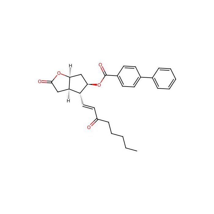 (3aR,4R,5R,6aS)-2-Oxo-4-((E)-3-oxooct-1-en-1-yl)hexahydro-2H-cyclopenta[b]furan-5-yl [1,1'-biphenyl]-4-carboxylate - ≥95% CAS No(31753-00-1) by Aladdin Scientific