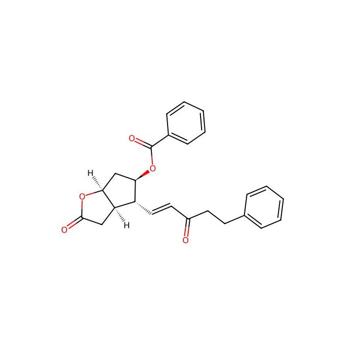(3aR,4R,5R,6aS)-2-Oxo-4-((E)-3-oxo-5-phenylpent-1-en-1-yl)hexahydro-2H-cyclopenta[b]furan-5-yl benzoate - ≥95% CAS No(55076-60-3) by Aladdin Scientific