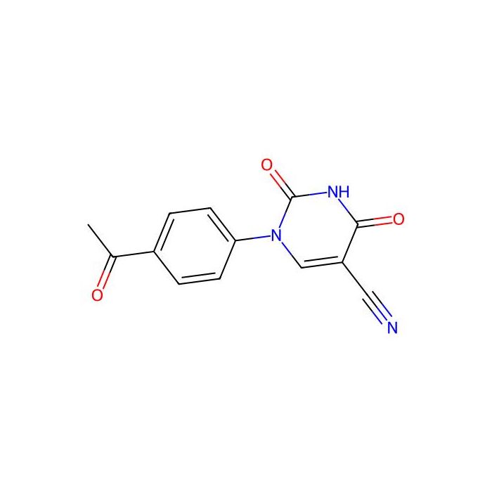 1-(4-Acetylphenyl)-1,2,3,4-tetrahydro-2,4-dioxo-5-pyrimidinecarbonitrile - ≥97% CAS No(446276-09-1) by Aladdin Scientific