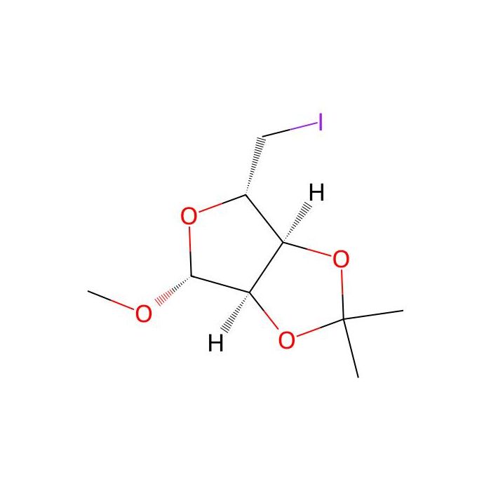 (3aS,4S,6R,6aR)-4-(Iodomethyl)-6-methoxy-2,2-dimethyltetrahydrofuro[3,4-d][1,3]dioxole - ≥95% CAS No(38838-06-1) by Aladdin Scientific