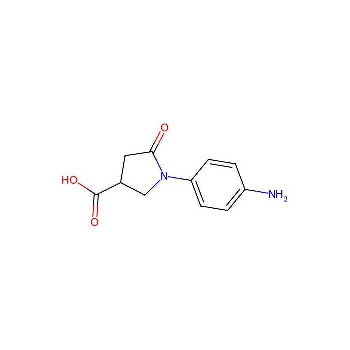 1-(4-Aminophenyl)-5-oxopyrrolidine-3-carboxylic acid - ≥95% CAS No(346637-44-3) by Aladdin Scientific