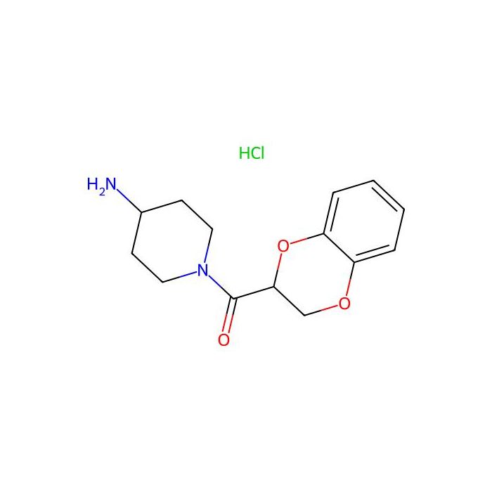 (4-Aminopiperidin-1-yl)(2,3-dihydrobenzo[b][1,4]dioxin-2-yl)methanone hydrochloride - ≥95% CAS No(1281025-81-7) by Aladdin Scientific