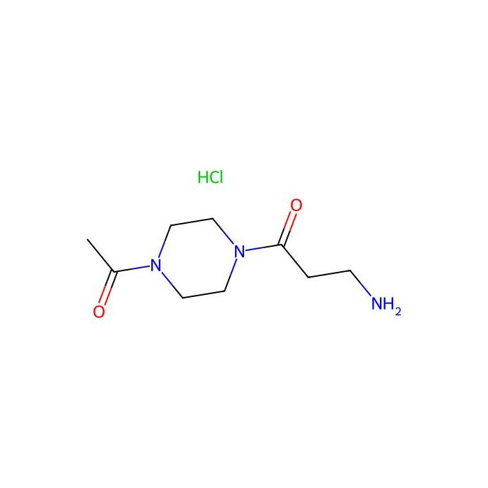 1-(4-Acetylpiperazin-1-yl)-3-aminopropan-1-one--hydrogen chloride (1/1) - ≥98% CAS No(917758-58-8) by Aladdin Scientific