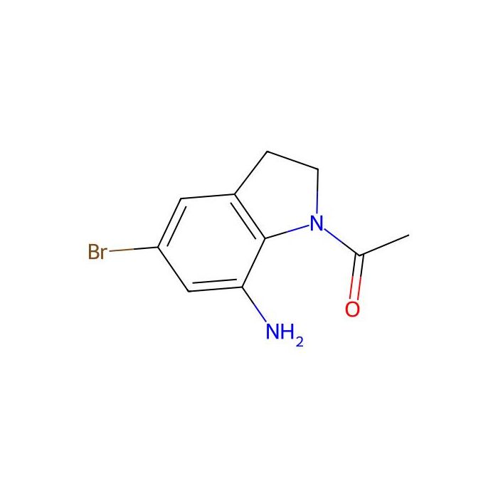 1-(7-Amino-5-bromoindolin-1-yl)ethanone - ≥95% CAS No(133433-62-2) by Aladdin Scientific