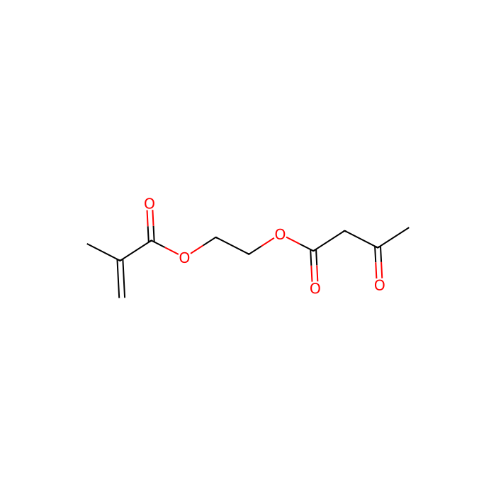 Ethylene Glycol Monoacetoacetate Monomethacrylate (AAEM) - ≥94%, stabilized with 300 ppm BHT CAS No(21282-97-3) by Aladdin Scientific