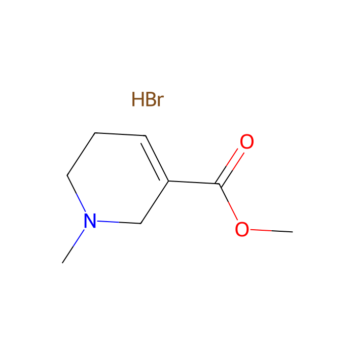 Arecoline hydrobromide - analytical standard CAS No(300-08-3) by Aladdin Scientific