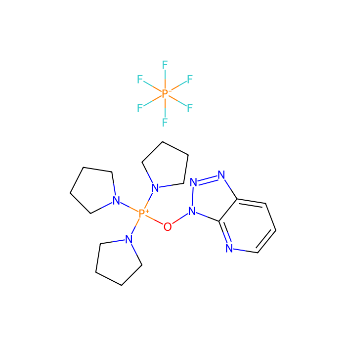 (7-Azabenzotriazol-1-yloxy)tripyrrolidinophosphonium hexafluorophosphate - ≥97% CAS No(156311-83-0) by Aladdin Scientific