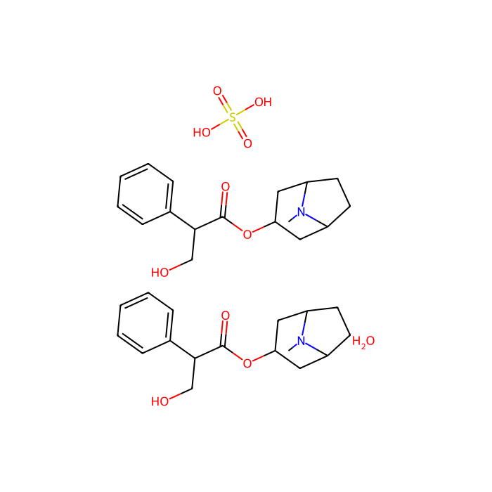 Atropine sulfate monohydrate - ≥98.5% CAS No(5908-99-6) by Aladdin Scientific