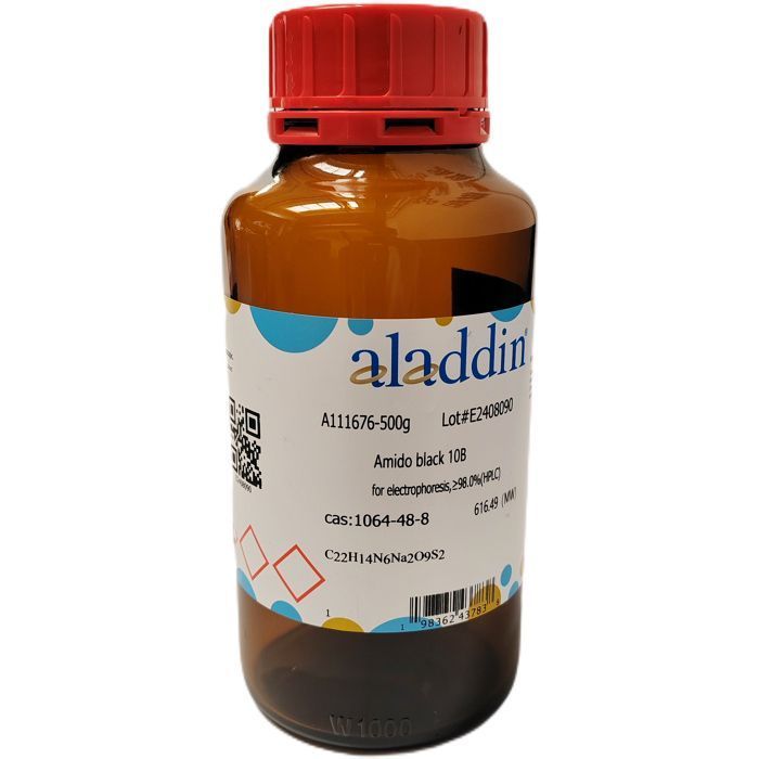 Amido black 10B - for electrophoresis, ≥98%(HPLC) CAS No(1064-48-8) by Aladdin Scientific