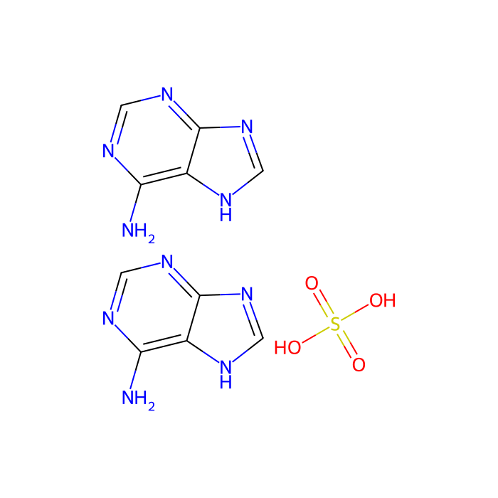 Adenine hemisulfate salt - for cell culture, ≥98% CAS No(321-30-2) by Aladdin Scientific