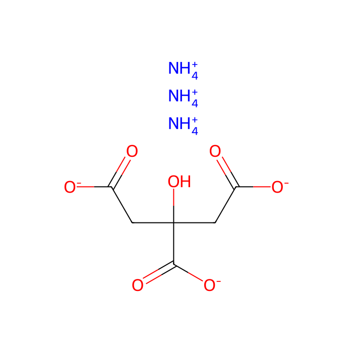 Ammonium citrate tribasic - AR, ≥98.5% CAS No(3458-72-8) by Aladdin Scientific