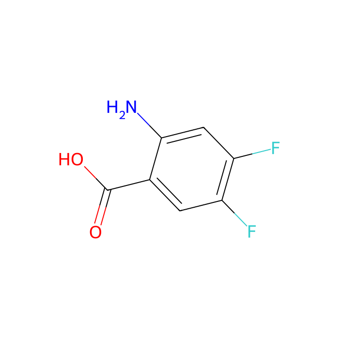 2-Amino-4,5-difluorobenzoic acid - ≥98% CAS No(83506-93-8) by Aladdin Scientific
