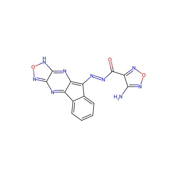 4-amino-N'-{13-oxa-10,12,14,16-tetraazatetracyclo[7.7.0.0^{2,7}.0^{11,15}]hexadeca-1(16),2,4,6,9,11,14-heptaen-8-ylidene}-1,2,5-oxadiazole-3-carbohydrazide -  CAS No(354543-09-2) by Aladdin Scientific