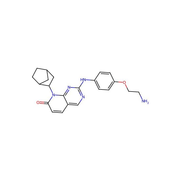 2-[4-(2-Aminoethoxy)anilino]-8-(2-bicyclo[2.2.1]heptanyl)pyrido[2,3-d]pyrimidin-7-one - ≥98% CAS No(1430218-51-1) by Aladdin Scientific