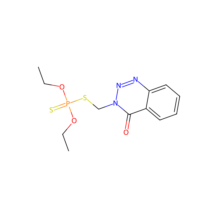 Azinphos-ethyl Azinphos-ethyl Standard - 1000ug/ml in Acetone CAS No(2642-71-9) by Aladdin Scientific