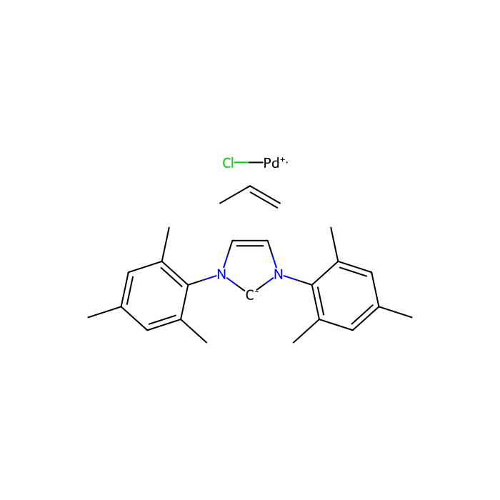 Allyl[1,3-bis(mesityl)imidazol-2-ylidene]chloropalladium - ≥97% CAS No(478980-04-0) by Aladdin Scientific