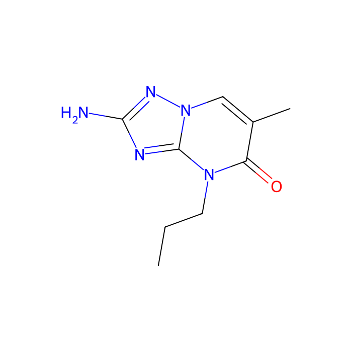 2-Amio-6-methyl-4-propyl-4H-[1，2，4]triazolo[1，5-a]pyrimidin-5-one - ≥99% CAS No(27277-00-5) by Aladdin Scientific