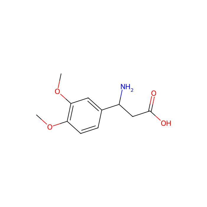 3-Amino-3-(3,4-dimethoxyphenyl)propionic acid - ≥98%(HPLC)(T) CAS No(34841-09-3) by Aladdin Scientific