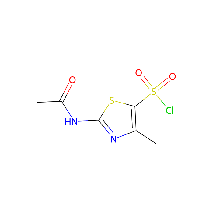 2-Acetamido-4-methyl-5-thiazolesulfonyl chloride - ≥97% CAS No(69812-29-9) by Aladdin Scientific