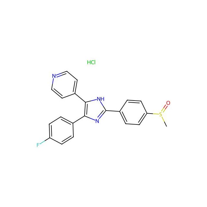 Adezmapimod hydrochloride - Moligand™, 10 mM in DMSO CAS No(869185-85-3) by Aladdin Scientific