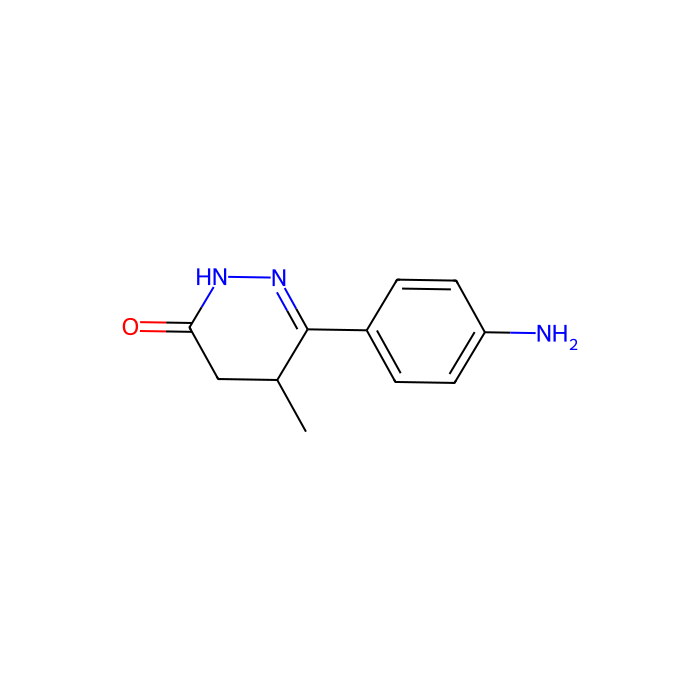 6-(4-Aminophenyl)-4,5-dihydro-5-methyl-3(2H)-pyridazinone - ≥98% CAS No(36725-28-7) by Aladdin Scientific