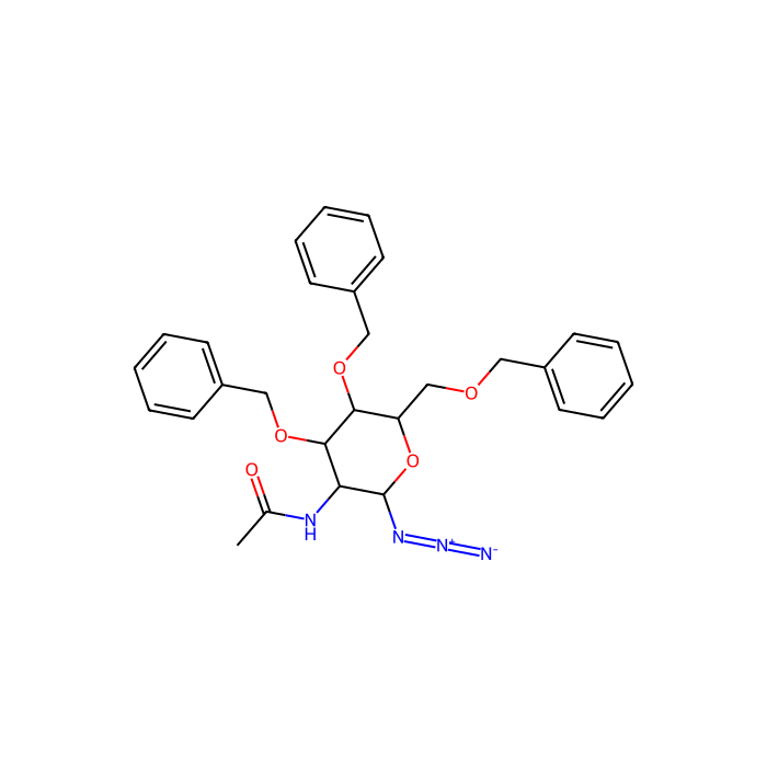 2-Acetamido-3,4,6-tri-O-benzyl-2-deoxy-β-D-glucopyranosyl Azide - ≥98% CAS No(214467-60-4) by Aladdin Scientific