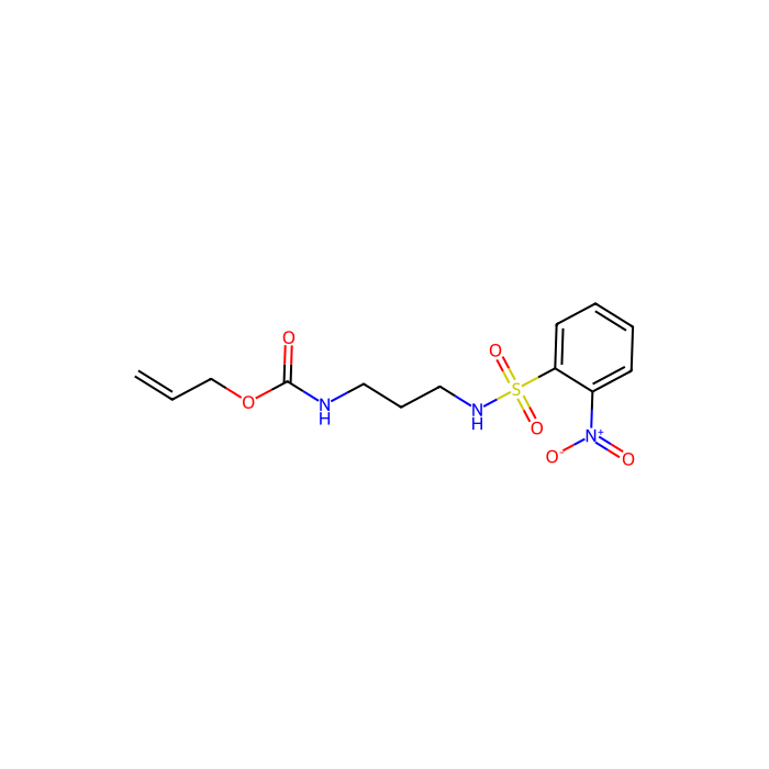 Allyl [3-(2-Nitrobenzenesulfonamido)propyl]carbamate - ≥98%(HPLC) CAS No(312283-45-7) by Aladdin Scientific