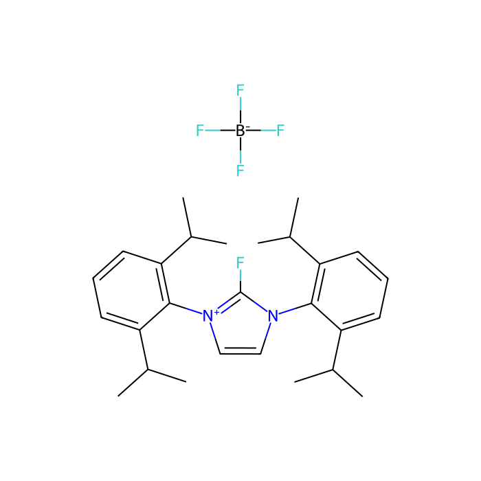 1,3-Bis(2,6-diisopropylphenyl)-2-fluoroimidazolium Tetrafluoroborate - ≥97% CAS No(2043361-32-4) by Aladdin Scientific