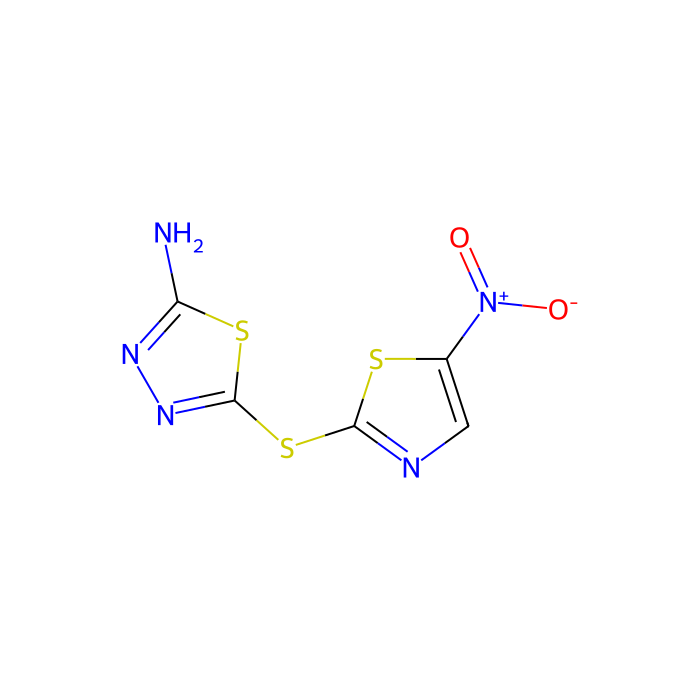 2-Amino-5-[(5-nitro-2-thiazolyl)thio]-1,3,4-thiadiazole - Moligand™, ≥96% CAS No(40045-50-9) by Aladdin Scientific
